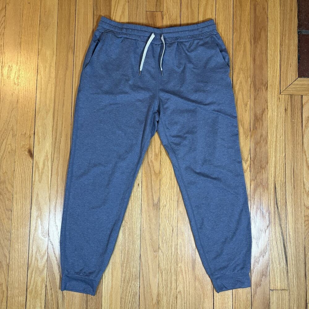 Vuori Heathered Blue Joggers